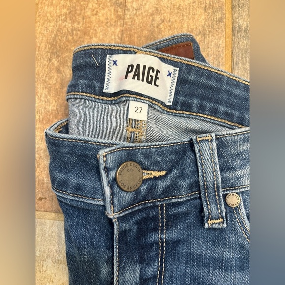 PAIGE Verdugo Ankle Jeans in 27- Light Distressing- See Pics - Picture 4 of 8
